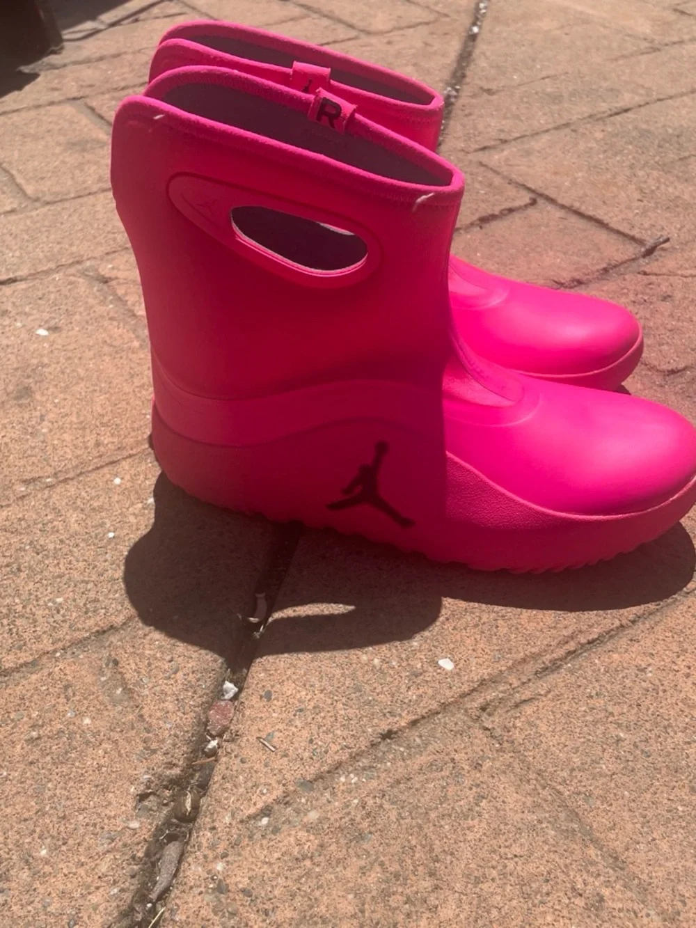 Jordan Girls' Hot Pink Pull-On Neoprene Boot